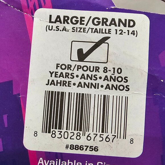 New Child Teenage Mutant Ninja Turtle Costume Boy Girl L 12-14 Rubies DONATELLO - Picture 6 of 15